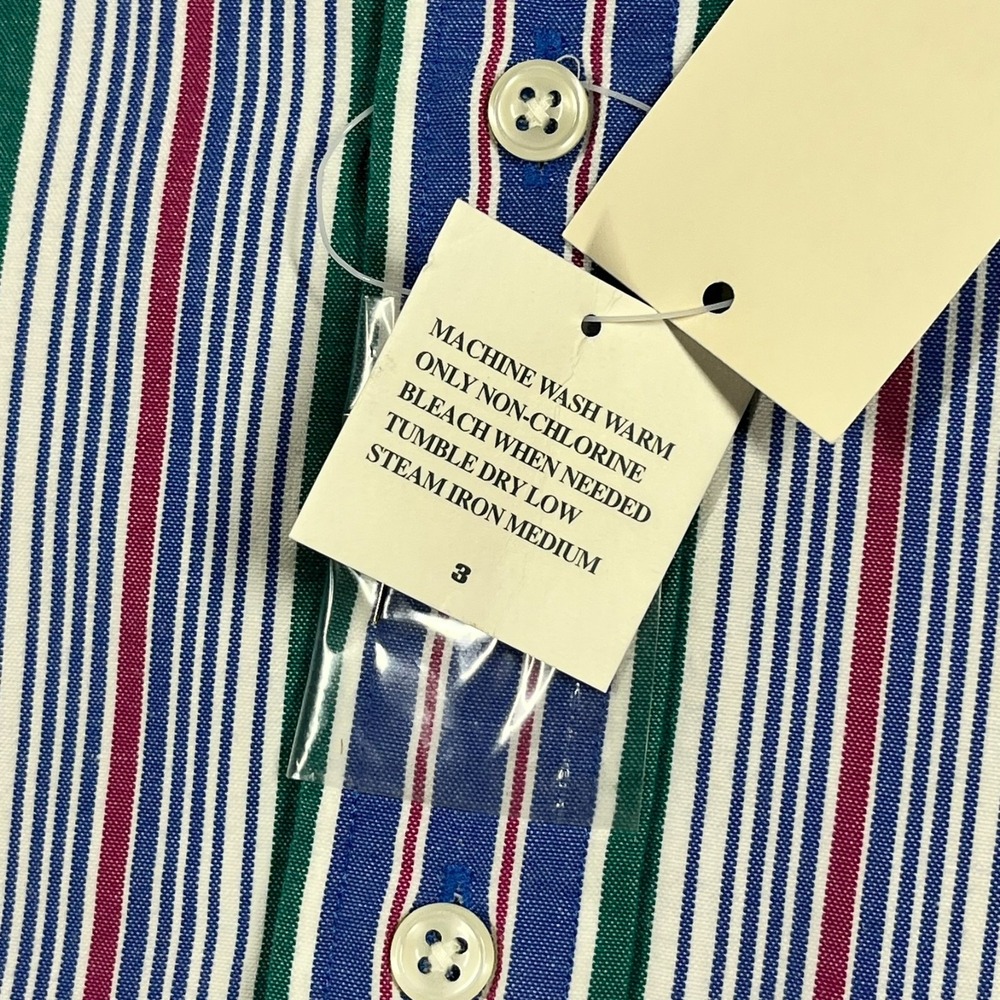 Polo Ralph Lauren Westerton Button Up Shirt Men's XLT Rainbow Striped Pride Prep - Picture 6 of 13